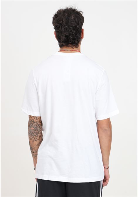 Essentials single jersey embroidered men's white t-shirt ADIDAS PERFORMANCE | IC9286.